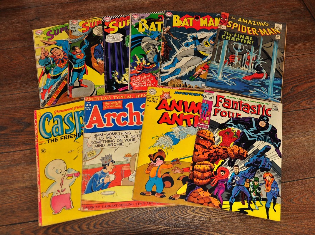 We appraise comic books.